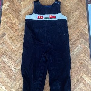 Toddler Boy Smocked Corduroy Longall 🚂